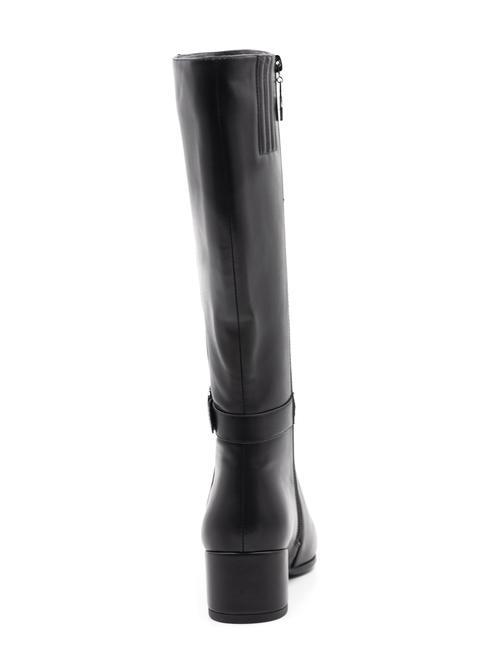 RB LOGO ROUND Buty na wysokim obcasie czarny - Buty damskie