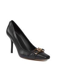 GUESS ELOUISA Sk&oacute;rzany dekolt z aplikacją czarny1 - Buty damskie - 3