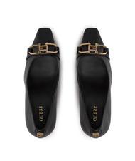 GUESS ELOUISA Sk&oacute;rzany dekolt z aplikacją czarny1 - Buty damskie - 5