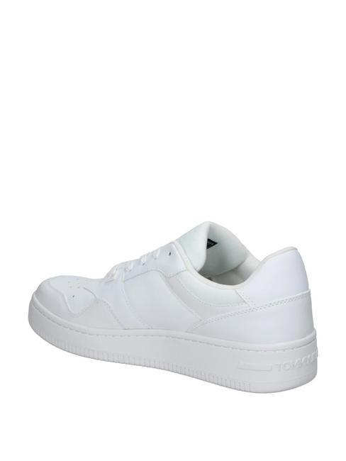 TOMMY JEANS Retro Basket  biały - Buty męskie