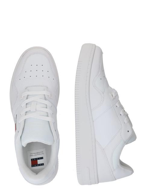 TOMMY JEANS Retro Basket  biały - Buty męskie