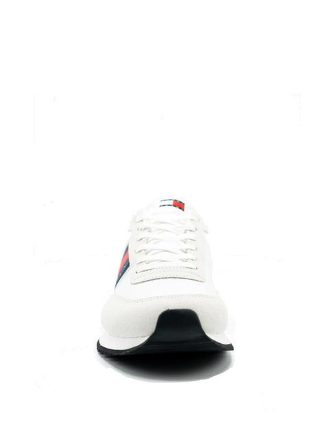 TOMMY JEANS RUNNER CASUAL Adidasy biały - Buty męskie