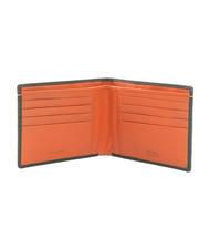 SPALDING COLOR WALLET Portfel sk&oacute;rzany brązowy/pomarańczowy - Portfele męskie - 2