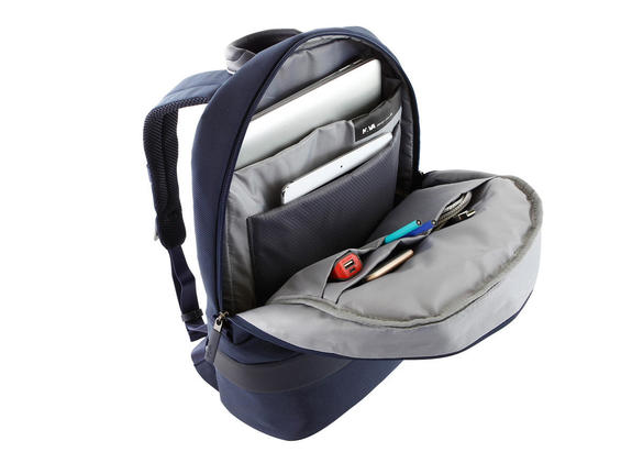 EASY PLUS Plecak na laptopa 15,6" granatowy - Plecaki na laptopa do pracy