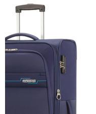 AMERICAN TOURISTER DEEP DIVE Średni w&oacute;zek rozszerzalny granatowy/niebieski - W&oacute;zki p&oacute;łsztywne - 3