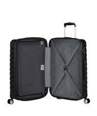 AMERICAN TOURISTER FLASHLINE Średni w&oacute;zek rozszerzalny cień czarny - W&oacute;zki twarde - 2