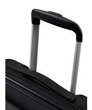 AMERICAN TOURISTER FLASHLINE Średni w&oacute;zek rozszerzalny cień czarny - W&oacute;zki twarde - 5