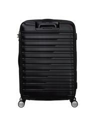 AMERICAN TOURISTER FLASHLINE Średni w&oacute;zek rozszerzalny cień czarny - W&oacute;zki twarde - 7