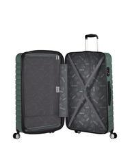 AMERICAN TOURISTER FLASHLINE Duży, rozszerzalny w&oacute;zek ciemny las - W&oacute;zki twarde - 2