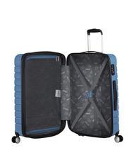 AMERICAN TOURISTER FLASHLINE Duży, rozszerzalny w&oacute;zek korona niebieska - W&oacute;zki twarde - 2
