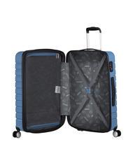 AMERICAN TOURISTER FLASHLINE Średni w&oacute;zek rozszerzalny korona niebieska - W&oacute;zki twarde - 2