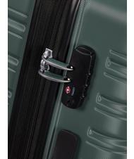 AMERICAN TOURISTER FLASHLINE Średni w&oacute;zek rozszerzalny ciemny las - W&oacute;zki twarde - 5