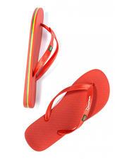 IPANEMA CLAS BRASIL II AD  Klapki czerwony/czerwony - Buty męskie - 3