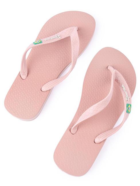CLAS BRASIL II  Klapki r&oacute;żowy/r&oacute;żowy - Buty damskie