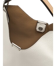 GIANNI CHIARINI AURORA Torebka sk&oacute;rzana z saszetką piasek-natura - Torby damskie - 5