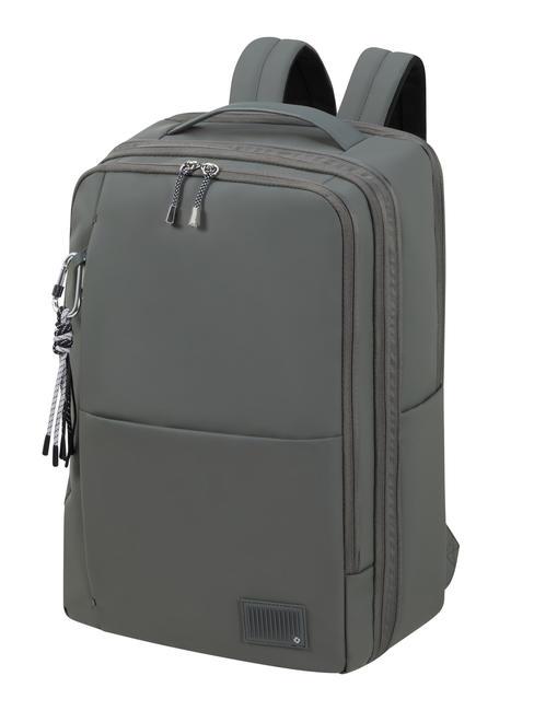 WANDER LAST Plecak na laptopa 15,6" exp zielony metaliczny - Plecaki na laptopa do pracy
