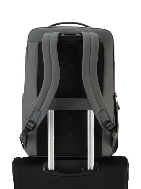 WANDER LAST Plecak na laptopa 15,6" exp zielony metaliczny - Plecaki na laptopa do pracy