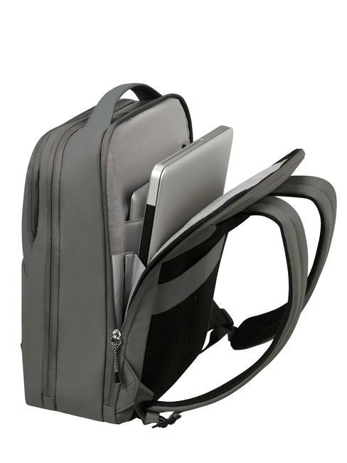 WANDER LAST Plecak na laptopa 14,1" zielony metaliczny - Plecaki na laptopa do pracy
