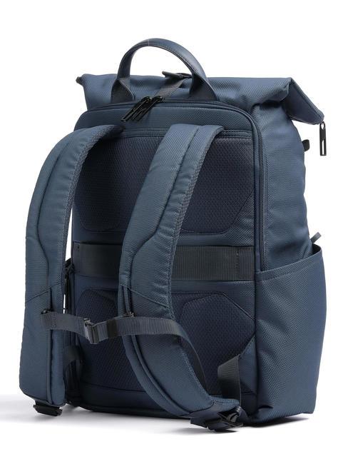 GIO  Plecak RollTop na laptopa 14" niebieski - Plecaki na laptopa do pracy