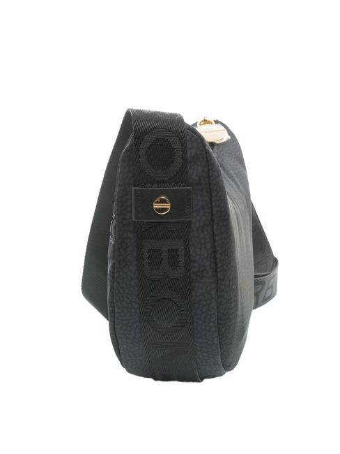 HOBO LUNA MINI ECO LINE Torba na ramię ciemny czarny - Torby damskie