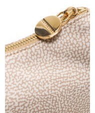 BORBONESE HOBO LUNA MINI ECO LINE Torba na ramię piasek - Torby damskie - 4