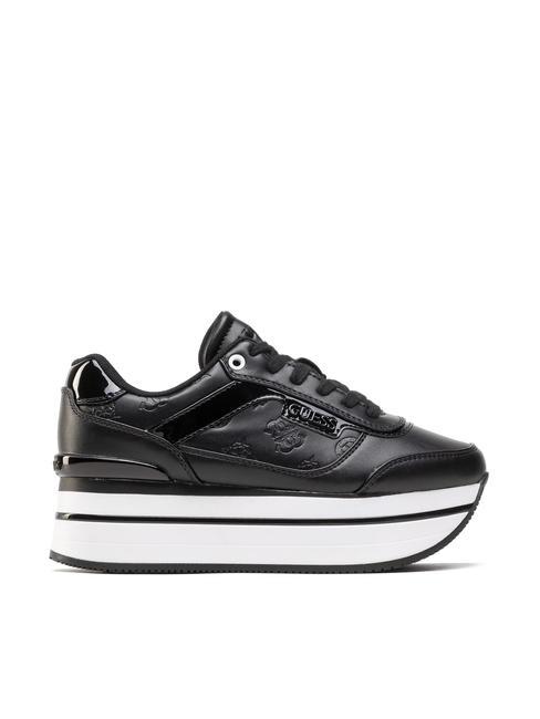 HANSIN High Sneakers Czarny/Czarny - Buty damskie