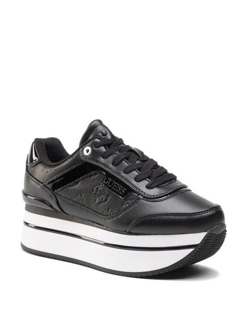 HANSIN High Sneakers Czarny/Czarny - Buty damskie