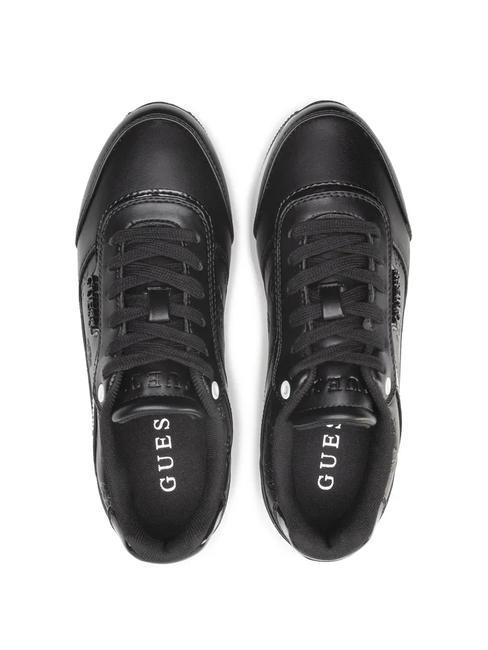 HANSIN High Sneakers Czarny/Czarny - Buty damskie