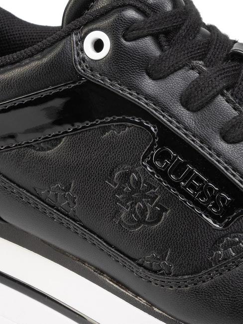 HANSIN High Sneakers Czarny/Czarny - Buty damskie