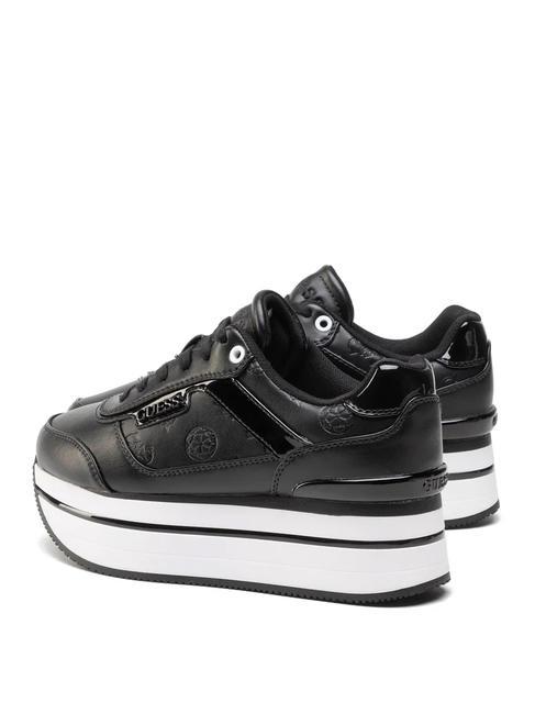 HANSIN High Sneakers Czarny/Czarny - Buty damskie