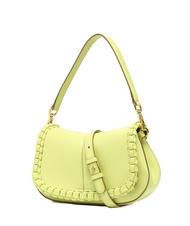 GIANNI CHIARINI HELENA ROUND Torba sk&oacute;rzana z klapką słoneczne światło - Torby damskie - 2