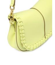 GIANNI CHIARINI HELENA ROUND Torba sk&oacute;rzana z klapką słoneczne światło - Torby damskie - 4