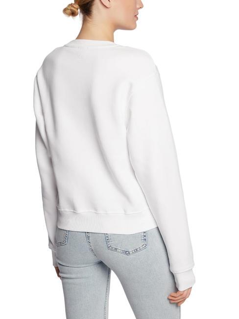 LOGO Bluza z nadrukowanym logo czysto biały - Bluzy damskie