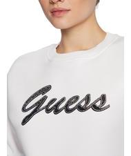 GUESS LOGO Bluza z nadrukowanym logo czysto biały - Bluzy damskie - 3