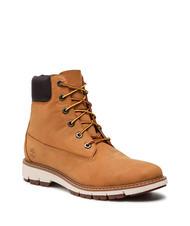 TIMBERLAND LUCIA WAY 6 INCH Sk&oacute;rzane botki pszenica - Buty damskie - 2