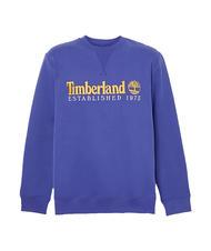TIMBERLAND ESTABILISHED 1973 Bluza z okrągłym dekoltem powojnik niebieski wb - Bluzy męskie - 3