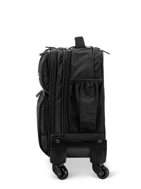ECO-MOOD W&oacute;zek pilotażowy 4-kołowy, uchwyt na laptopa 17" Czarny - W&oacute;zek pilotażowy