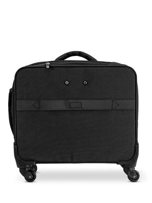 ECO-MOOD W&oacute;zek pilotażowy 4-kołowy, uchwyt na laptopa 17" Czarny - W&oacute;zek pilotażowy