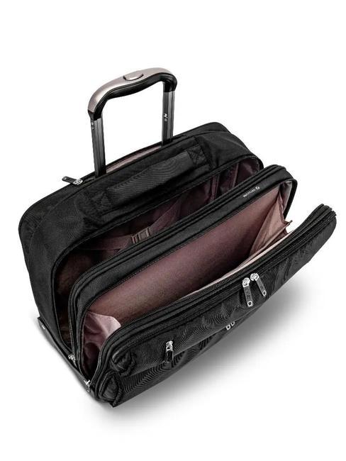 ECO-MOOD W&oacute;zek pilotażowy 4-kołowy, uchwyt na laptopa 17" Czarny - W&oacute;zek pilotażowy