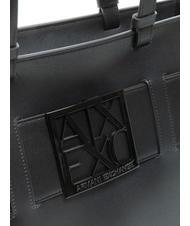ARMANI EXCHANGE A|X BUCKLE Torba na ramię Shopper Czarny - Torby damskie - 3