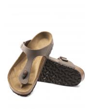 BIRKENSTOCK GIZEH BIRKO-FLOR  Sandały typu japonki mokka - Buty uniseks - 5