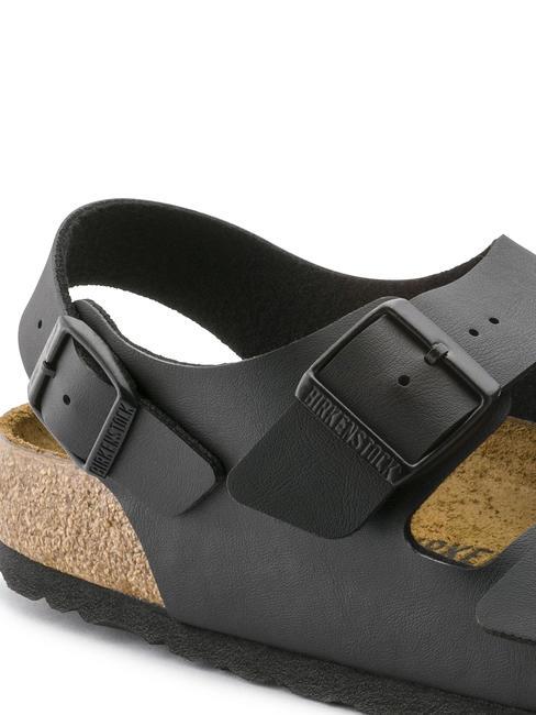 MILANO Sandały Birko-Flor czarny - Buty uniseks