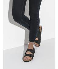 BIRKENSTOCK MILANO Sandały Birko-Flor czarny - Buty uniseks - 6