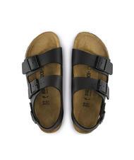 BIRKENSTOCK MILANO Sandały Birko-Flor czarny - Buty uniseks - 3