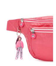 KIPLING YASEMINA XL BARBIE Saszetka na ramię żywy r&oacute;ż - Torby i akcesoria dla dzieci - 4
