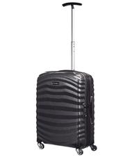 SAMSONITE LITE-SHOCK W&oacute;zek na bagaż podręczny, ultralekki CZARNY - Bagaż podręczny - 4