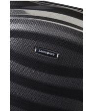 SAMSONITE LITE-SHOCK W&oacute;zek na bagaż podręczny, ultralekki CZARNY - Bagaż podręczny - 6
