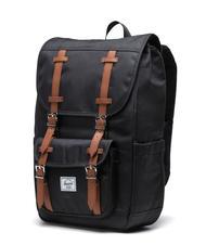 HERSCHEL LITTLE AMERICA MID Plecak na laptopa 15,6" CZARNY - Plecaki szkolne i rekreacyjne - 2