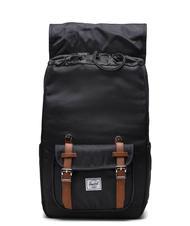 HERSCHEL LITTLE AMERICA MID Plecak na laptopa 15,6" CZARNY - Plecaki szkolne i rekreacyjne - 4