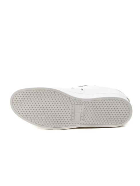TJ LOW CUPSOLE LOW Sk&oacute;rzane trampki ekru - Buty męskie